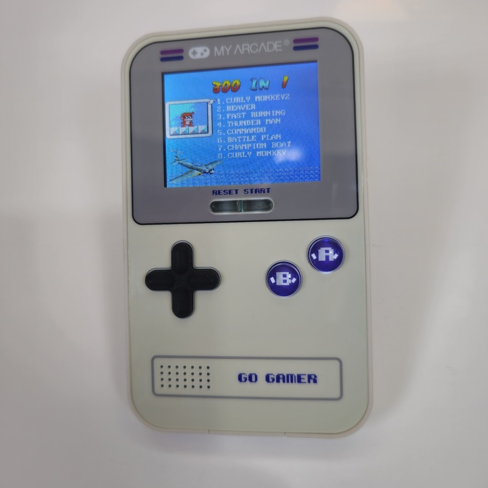 My Arcade Go Gamer 300 Color Games In 1 Classic Video Game System Handheld